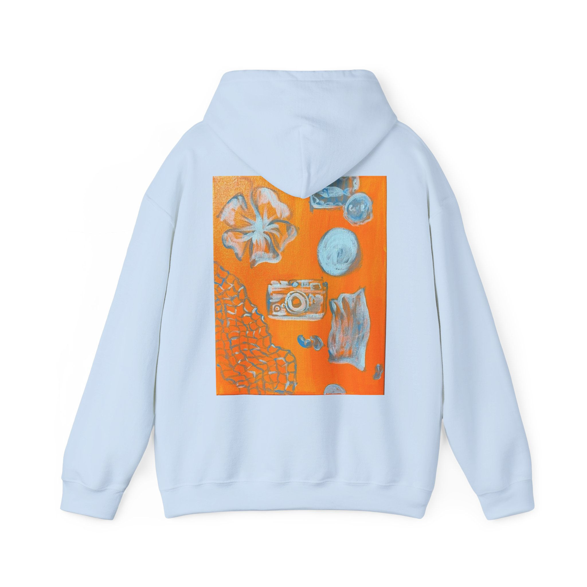 curious hooded sweatshirt