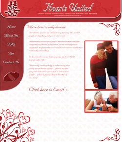 Hearts United website
