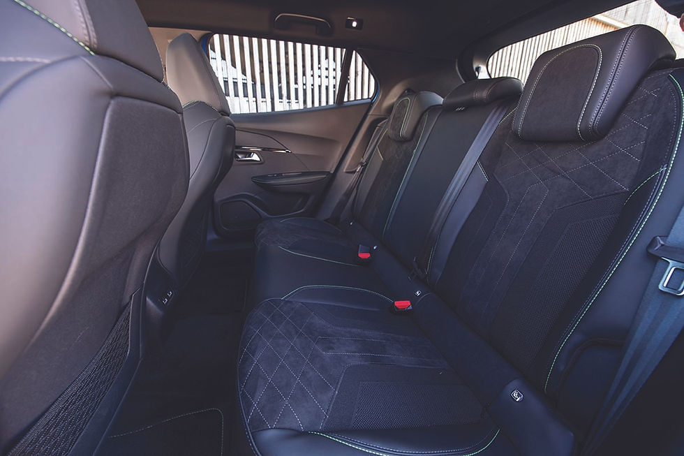 The seats may look flat, but passengers reported good comfort levels, although the rear legroom is more suited to smaller passengers
