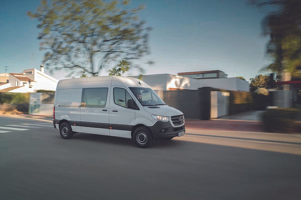 Mercedes-Benz dominated the van market during April