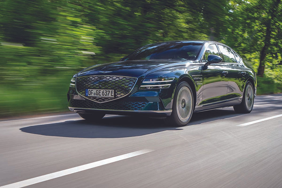 The Genesis G80 Electrified is the Korean manufacturer's first full-size luxury car, and it proved to be a technical marvel