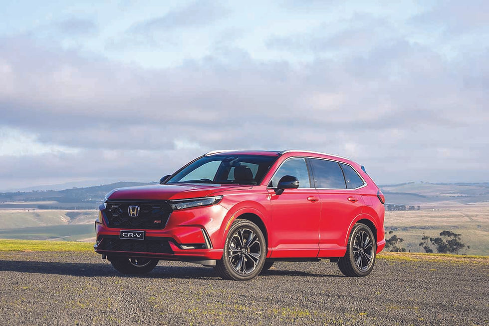 The Honda CR-V e:HEV uses the Intelligent Hybrid Drive, switching between drive modes to suit demand and driving situations