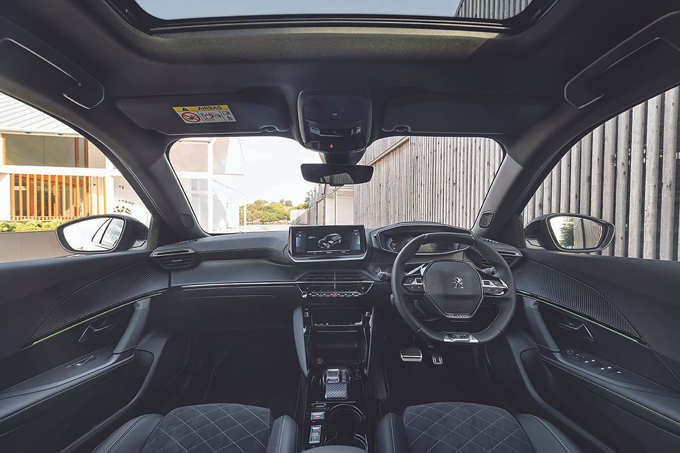 Peugeot's vision of the future of driving, the i-Cockpit of the e-2008