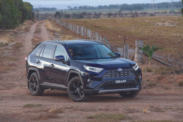 Toyota and Ford continue to battle for Australian market supremacy, the RAV4 leading the charge for the Japanese manufacturer, sitting in second overall in the individual list behind Ford's Ranger, while helping Toyota to overall leadership