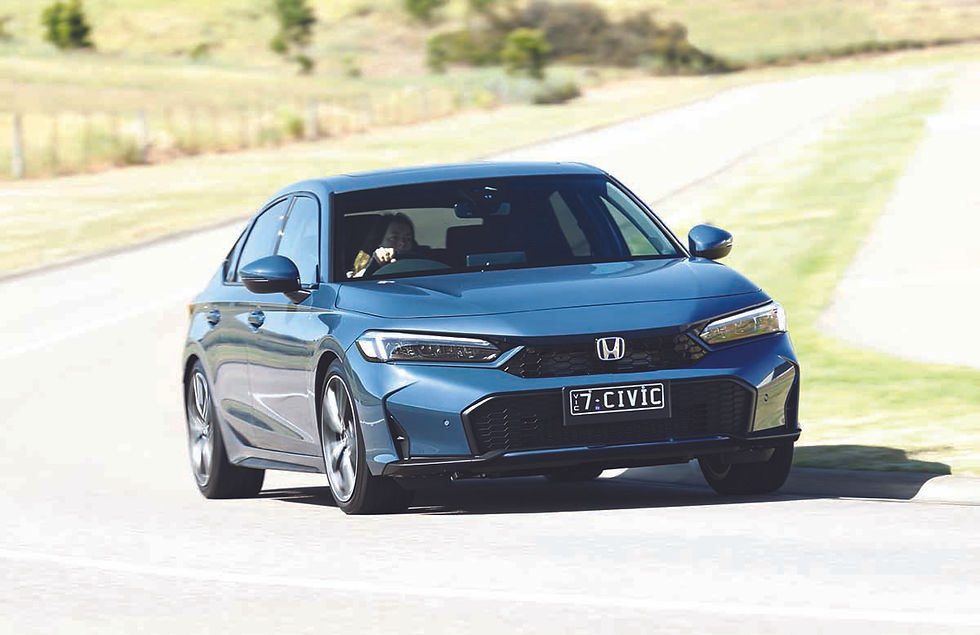 The Civic remains true to its lineage, offering a sporty ride to complement its luxury feel