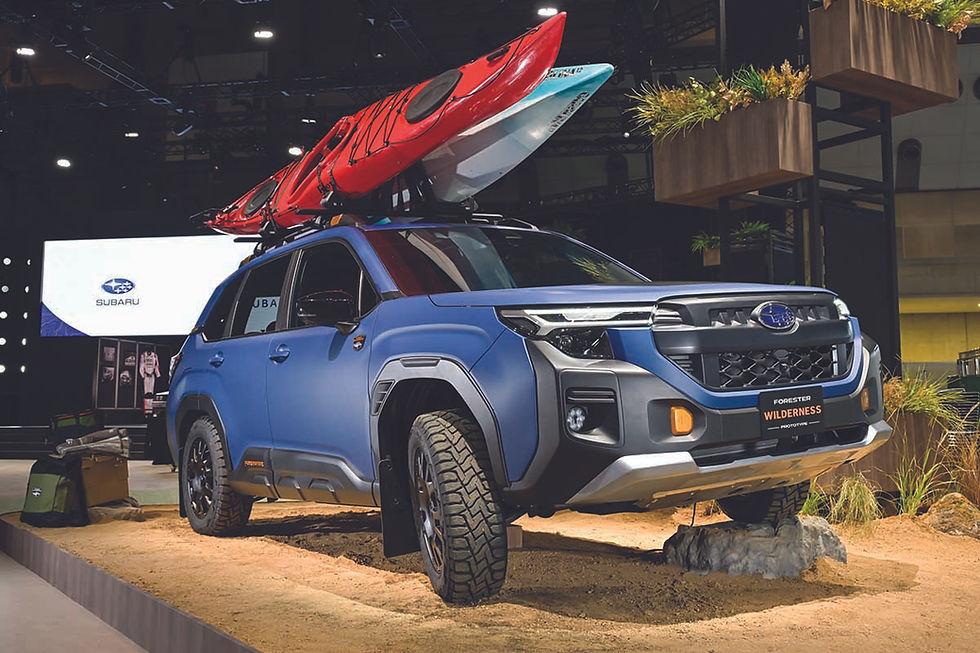 Subaru is back to the future in Tokyo