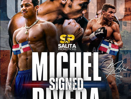 Michel Rivera Inks a Deal With Salita Promotions