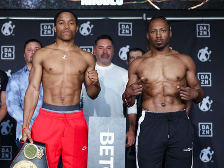 Floyd Schofield vs Haskell Rhodes Bout Sheet and Weights For Golden Boy Boxing on DAZN July 8th