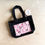 Thumbnail: Minnie Bows & Cherries Black Mini Canvas Bag