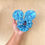 Thumbnail: Jbrandy Blue Stitch Pikake Specialty Scrunchie