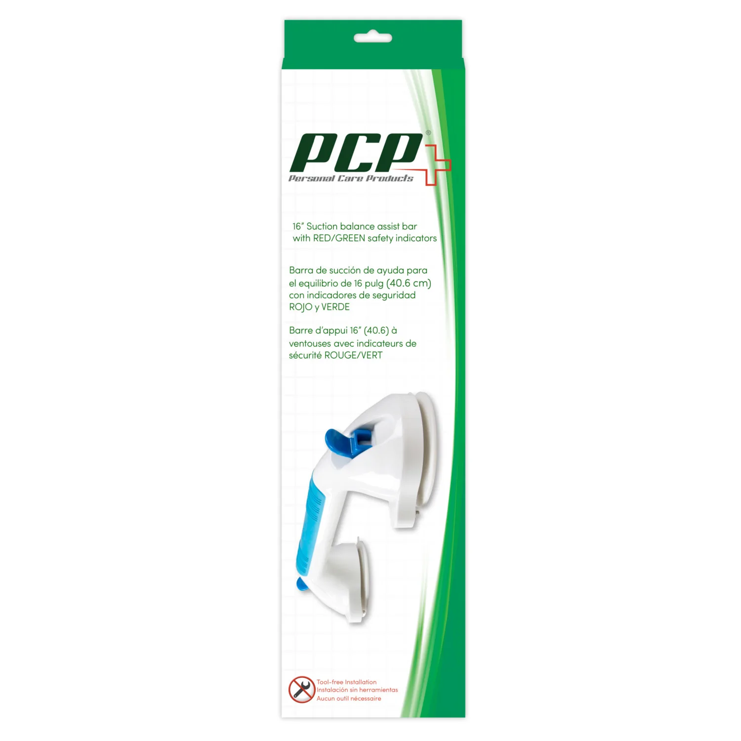 16" Suction Grab Bar