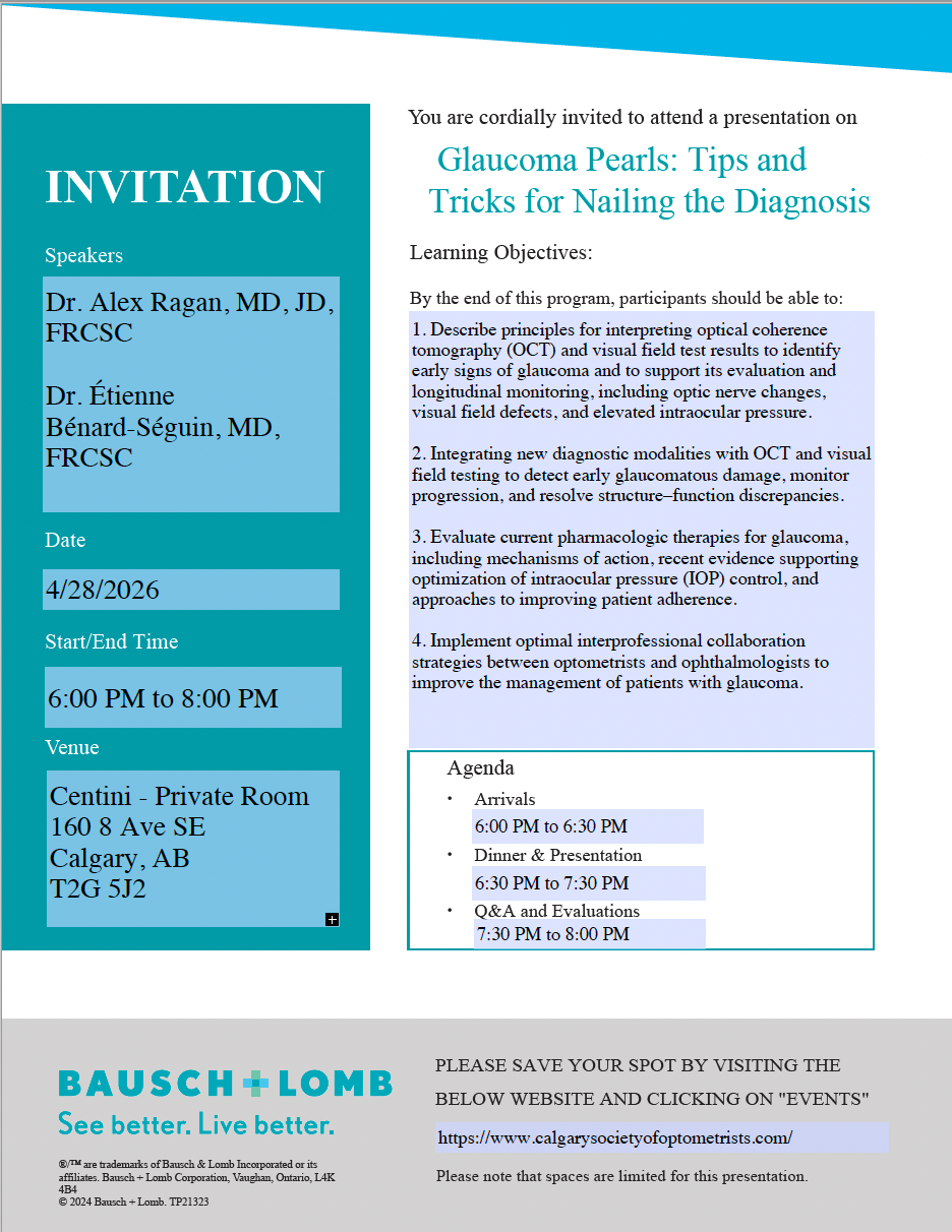 Glaucoma Pearls - Tips and Tricks for Nailing the Diagnosis