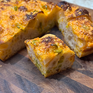 Jalapeño Cheddar Focaccia