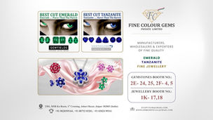 Jaipur Jewellery Show 2025 Fine Colour Gems showcasing High Quality Emerald, Tanzanite & Jewellery