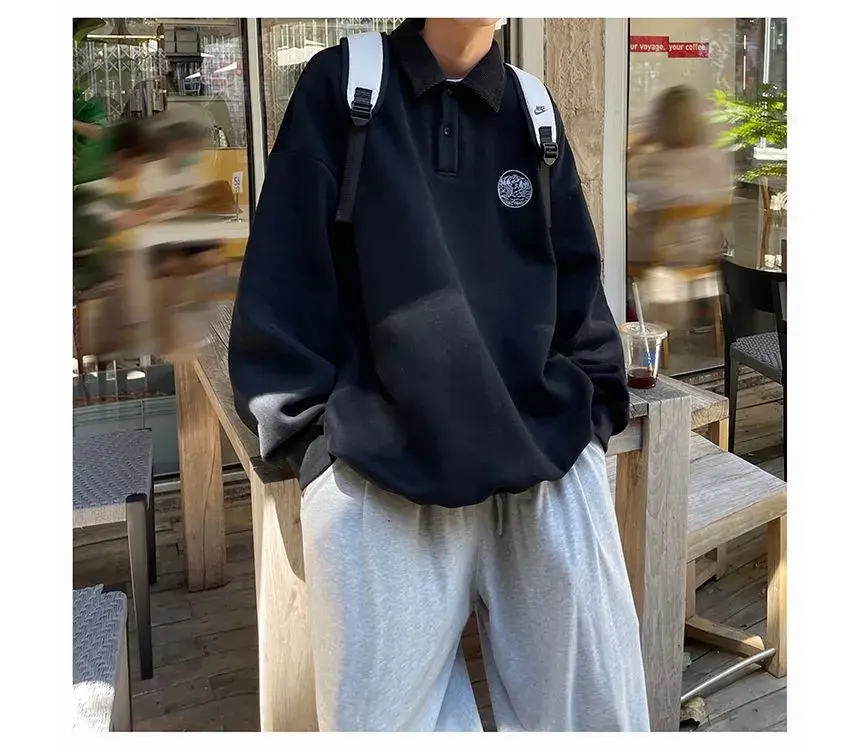 Thumbnail: oversized collared sweater