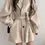 Thumbnail: belted wool coat