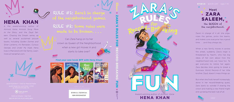 Thumbnail: Zara's Rules For Record-Breaking Fun By Hena Khan