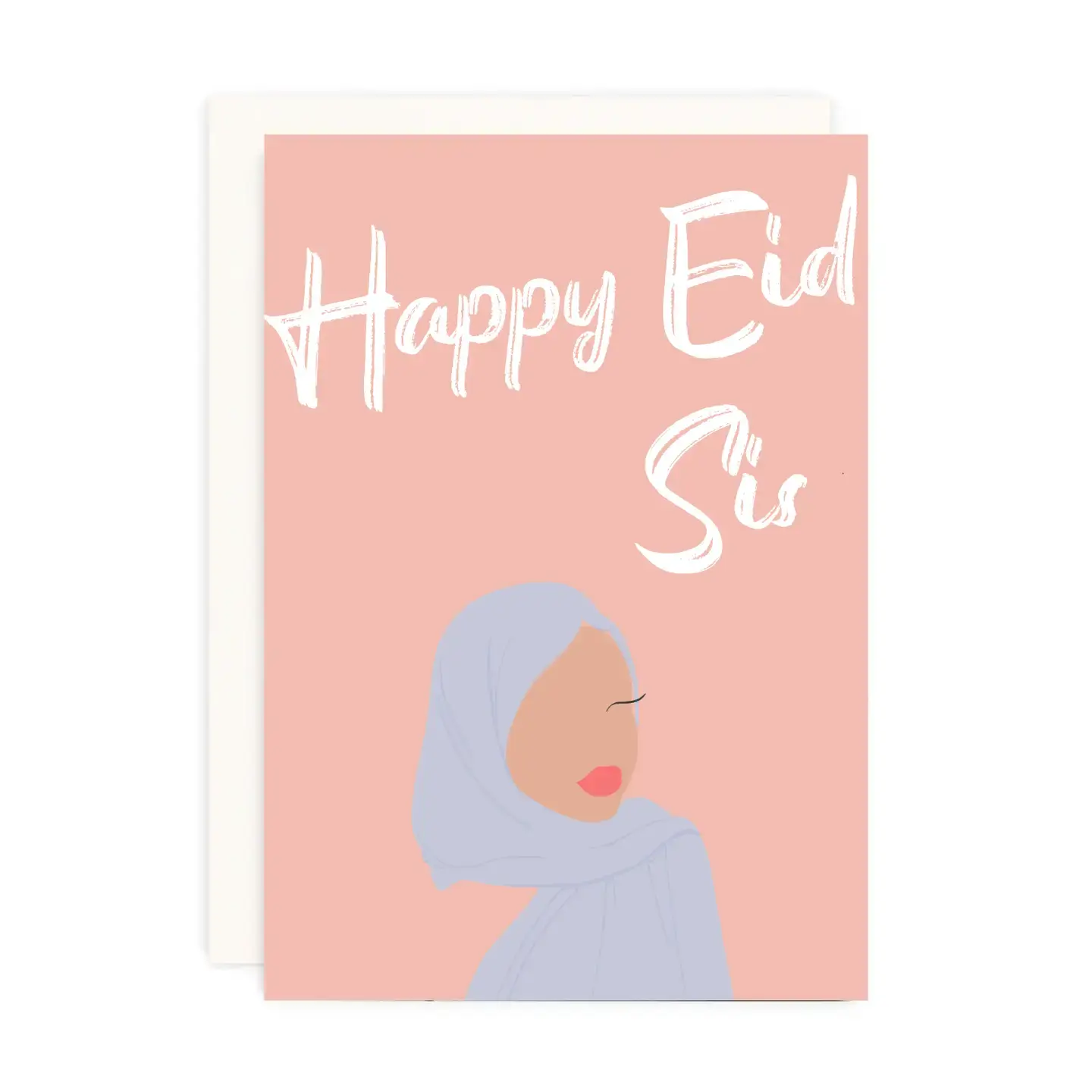 Happy Eid Sis Card