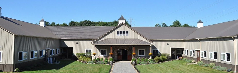 The front view of Hart Farm, located in Lebanon NJ.