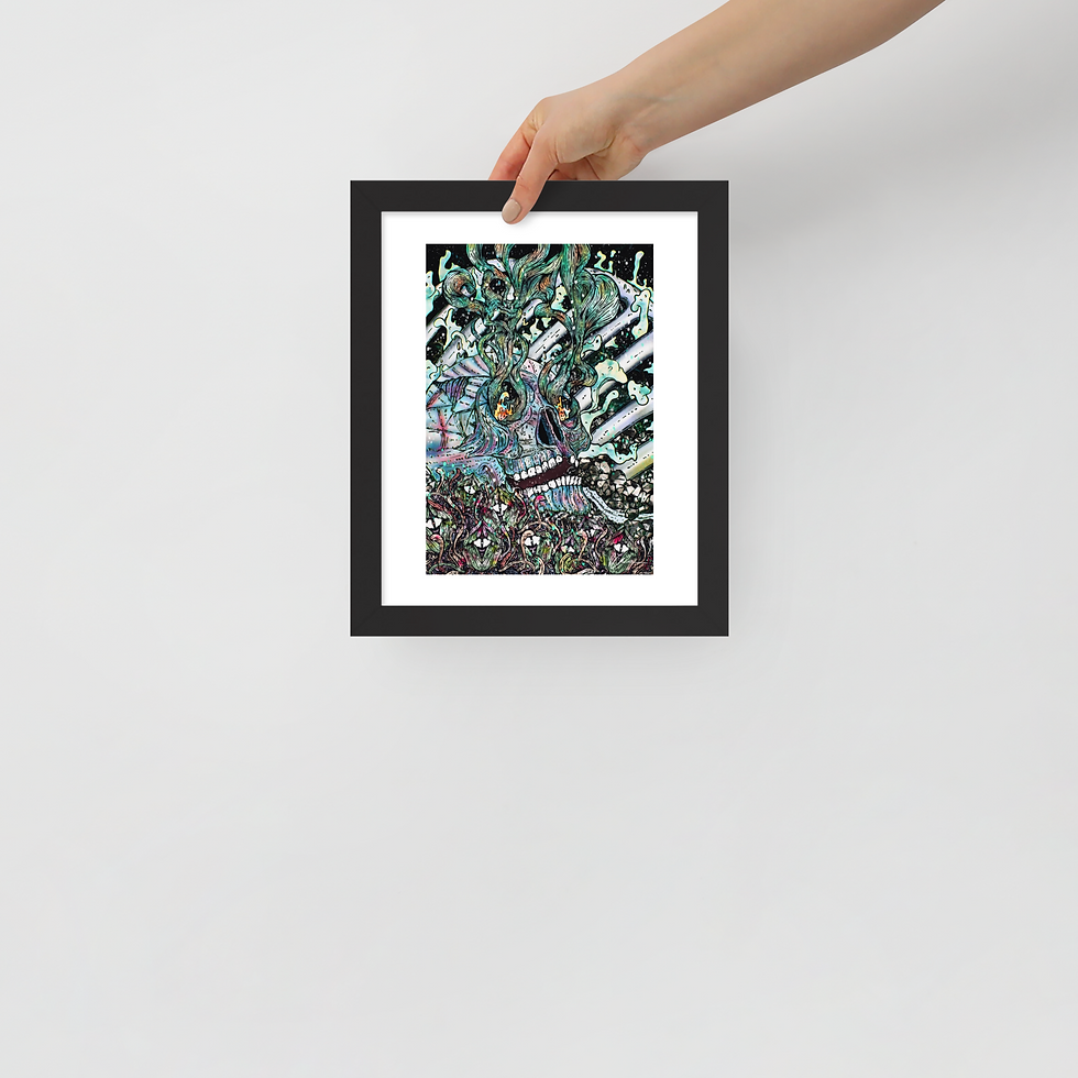 Thumbnail: "Resurrection" Framed Print