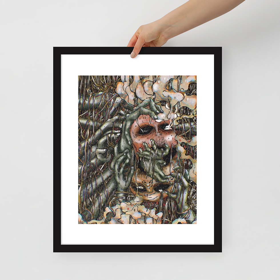 "Interdependence" Framed Print
