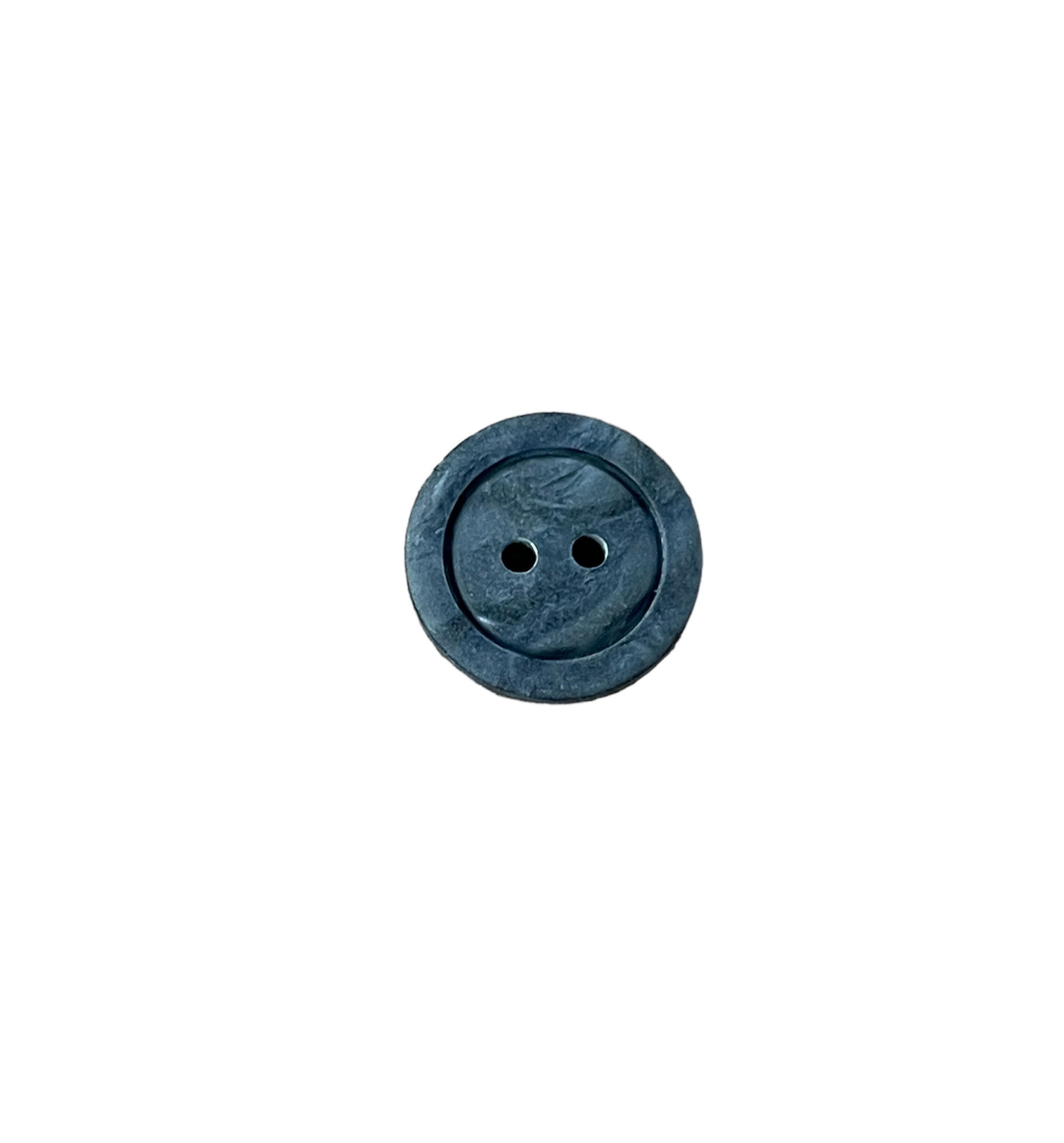 Bouton ardoise marbré rond - 20 mm - 2 trous