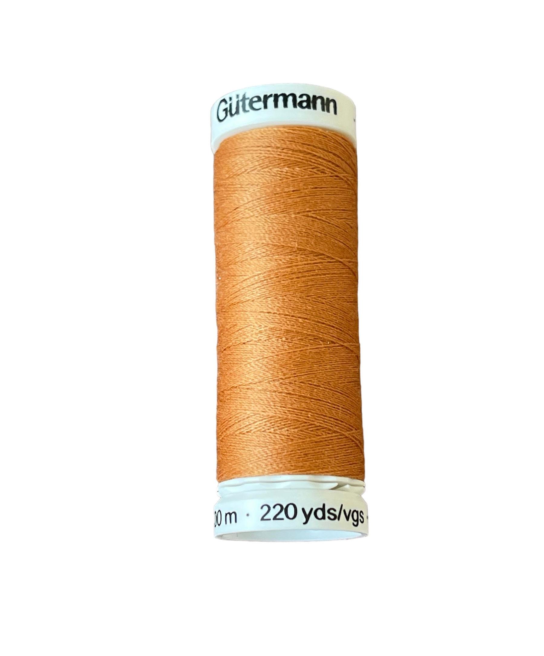 Fil à coudre gutermann polyester 200m - 612 sienne brûlée 