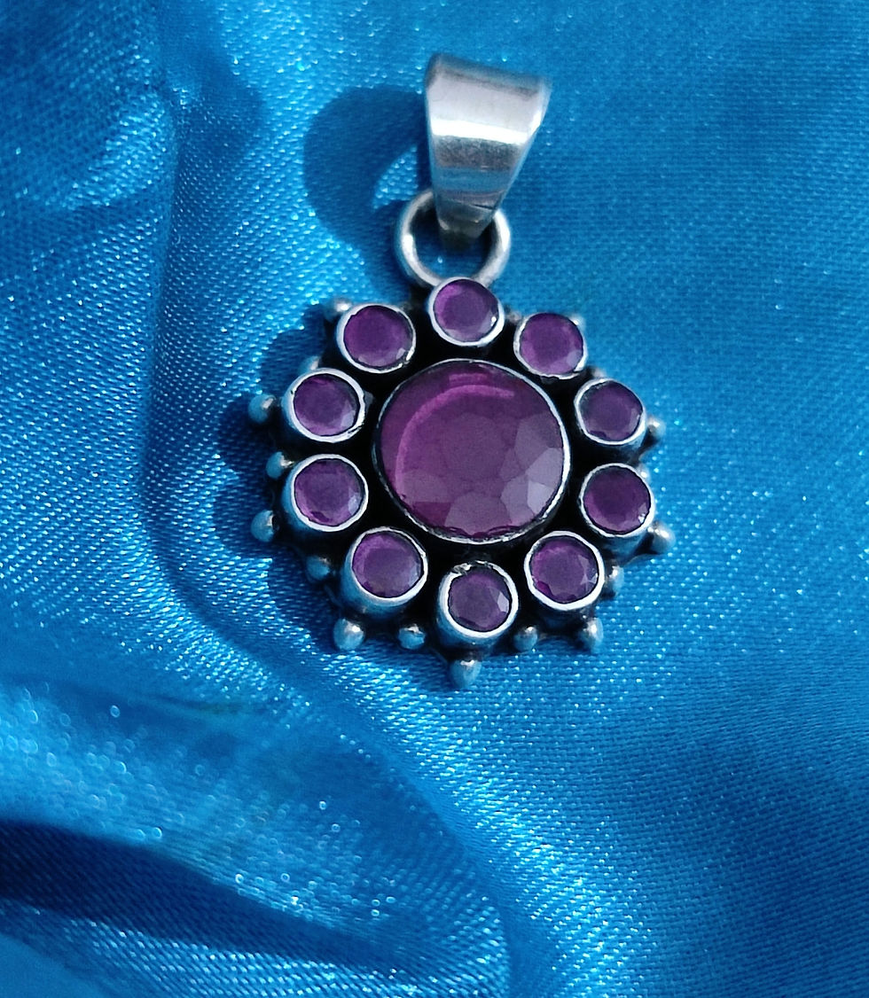 Thumbnail: Multi stone pendant
