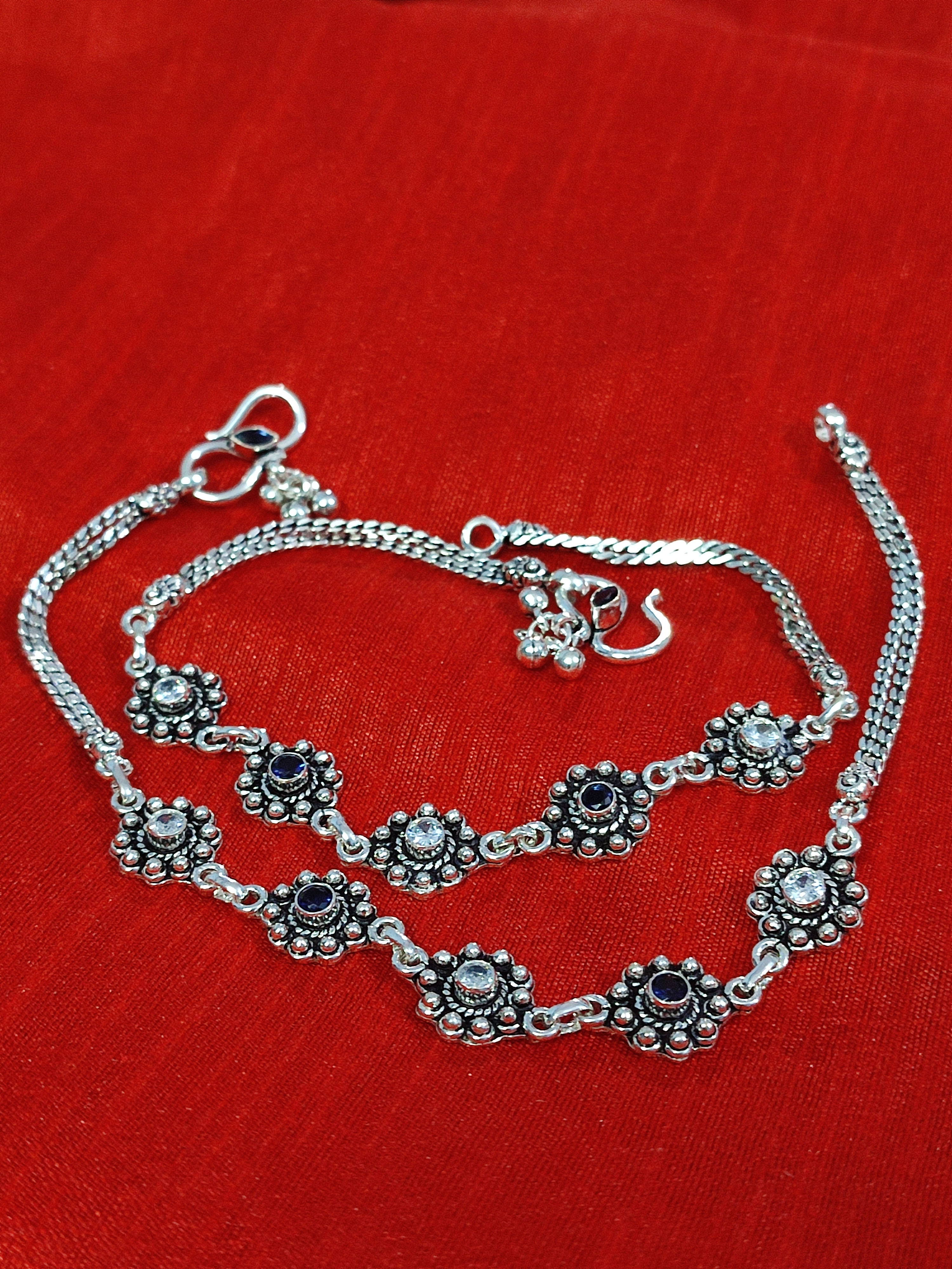  925 silver  beautiful anklets