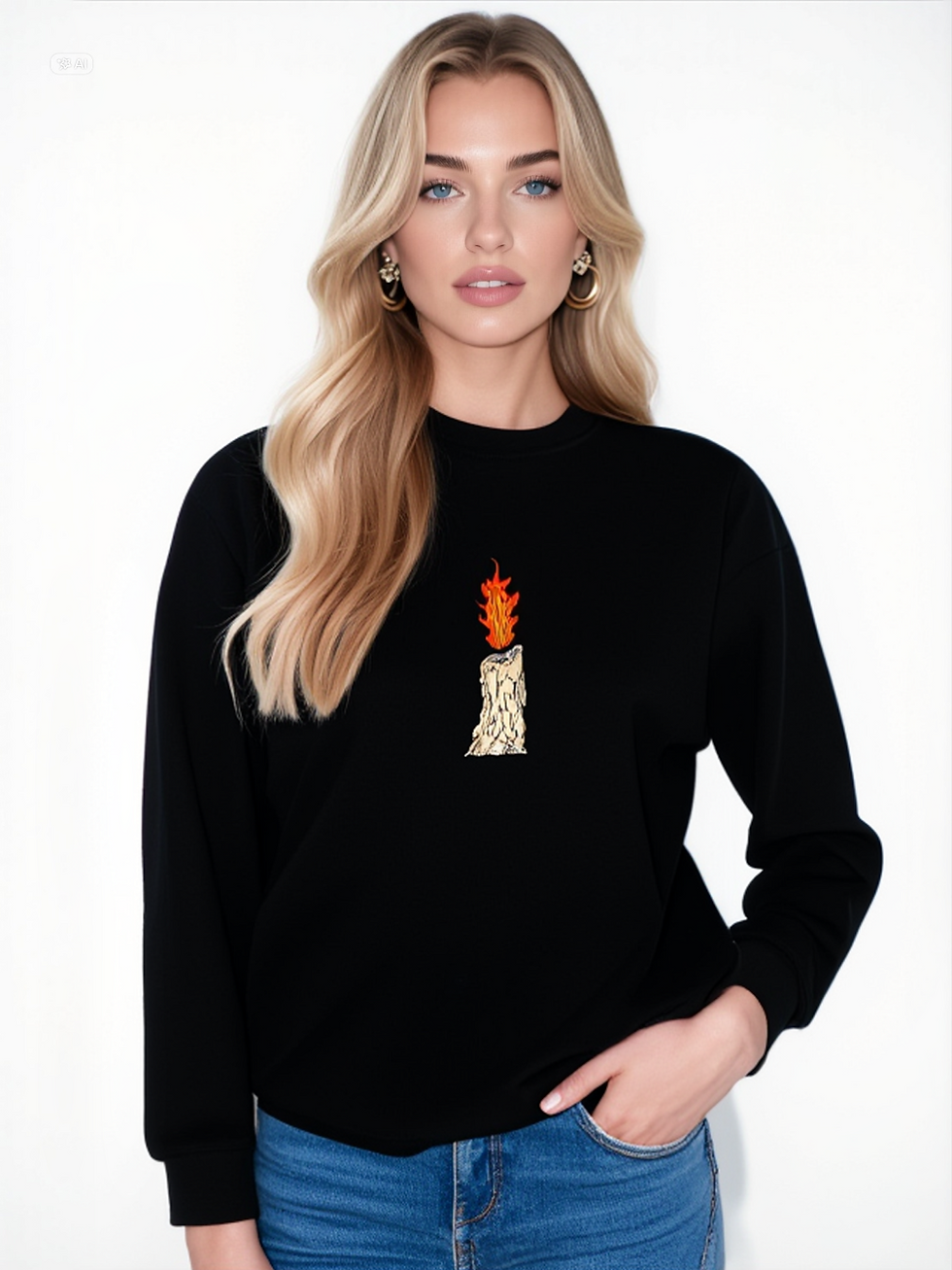 KERZE UNISEX SWEATSHİRT