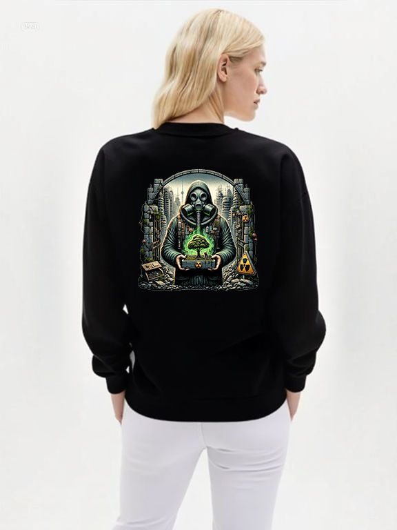 VIRUS / REAR UNISEX SWEATSHİRT