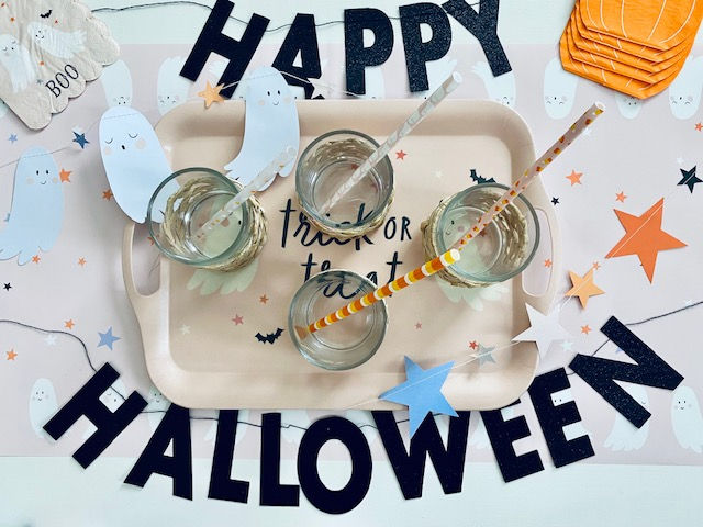 Thumbnail: Happy Halloween Black Glitter Banner