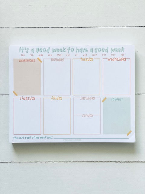 Thumbnail: Weekly Planner Notepad