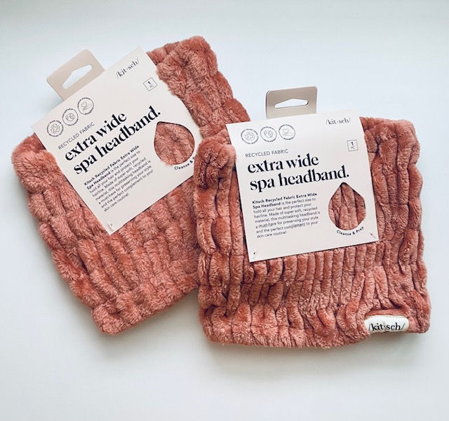 Thumbnail: Extra Wide Spa Headband - Dusty Rose