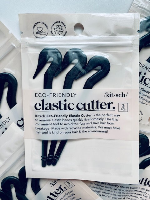 Thumbnail: Eco-Friendly Elastic Cutters 3pc Set - Black