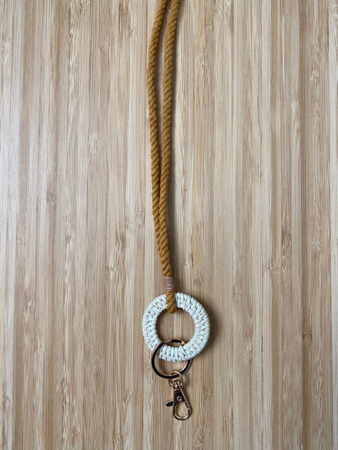 Thumbnail: Rattan Keychain Lanyard