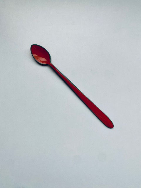 Thumbnail: Enameled Stainless Steel Spoons w/ Colored Edge