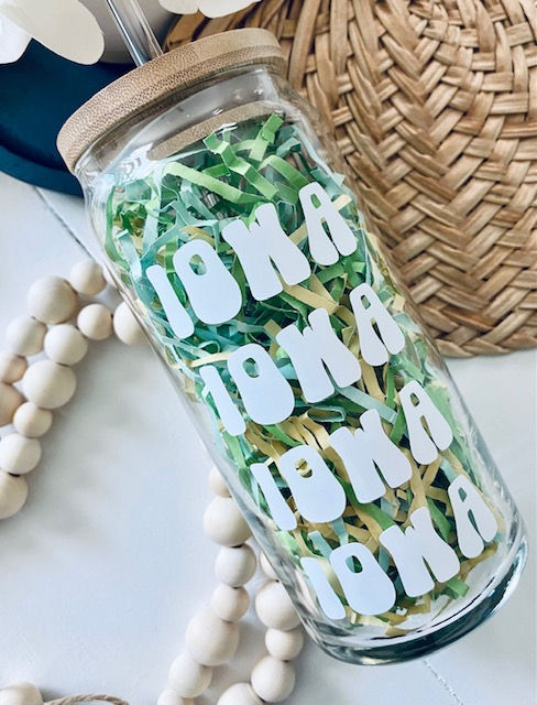 Thumbnail: Iowa Glass Can Cup