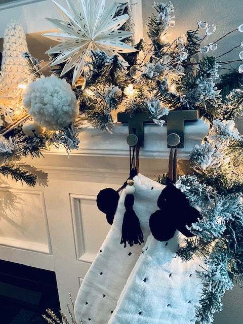 Thumbnail: Black Tassel with Wood bead accent ornament