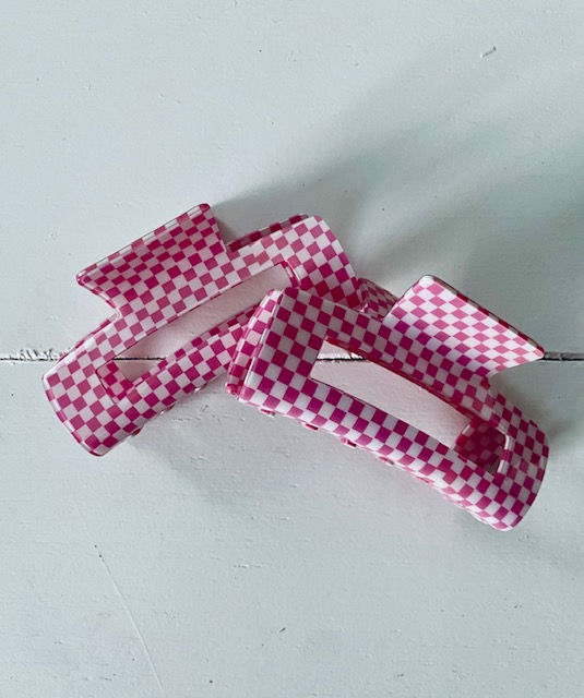 Thumbnail: Checkered Hair Clip