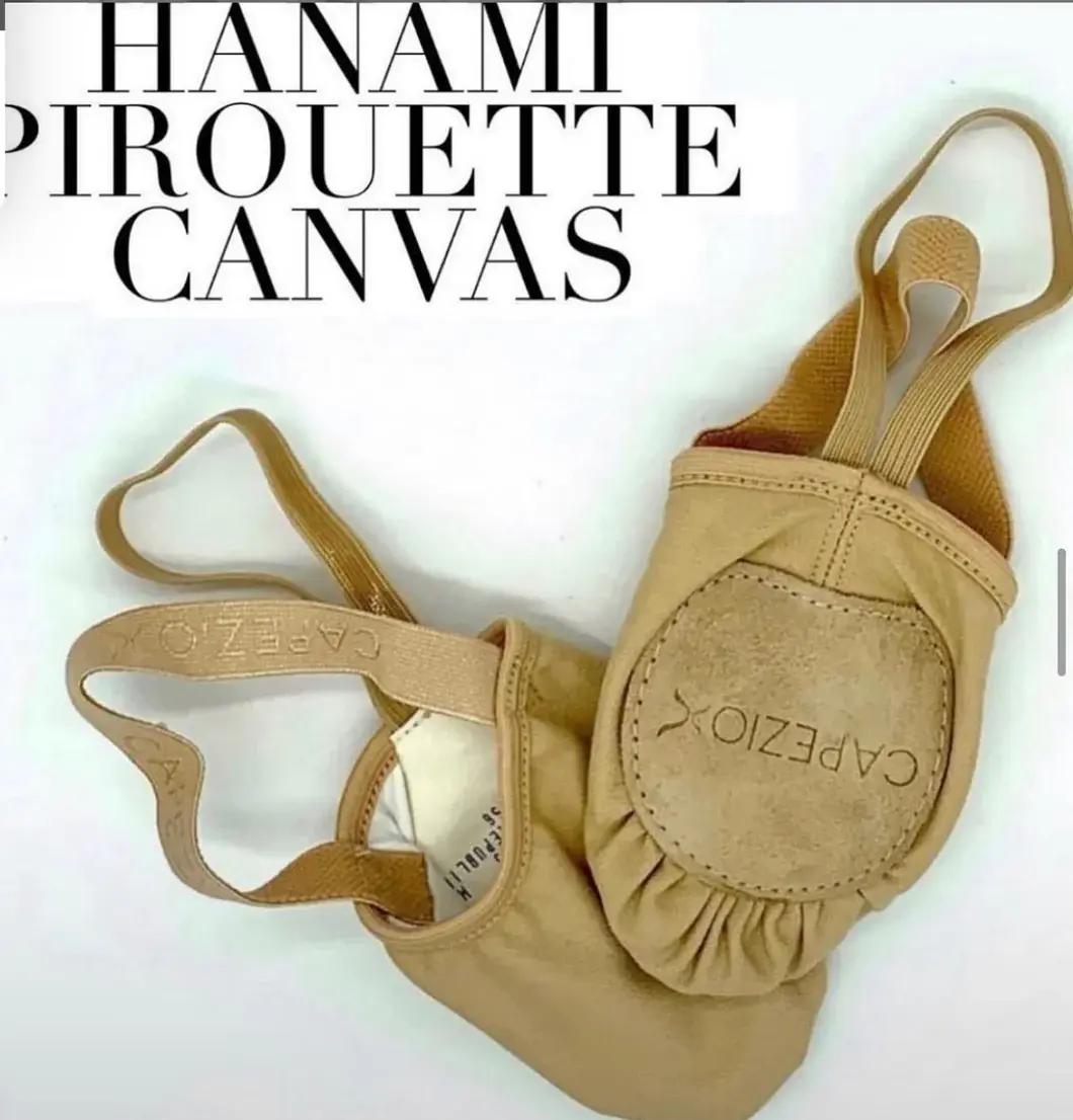 Capezio Canvas Half Sole Pirouette Turners