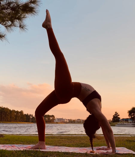 Building Physical Strength and Flexibility through Yoga.
