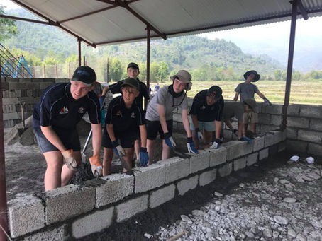 Canberra Grammar students rebuild earthquake damaged classrooms in Nepal