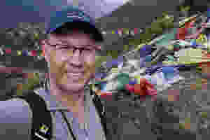 Craig Allen, ABC Newsreader & Journalist in the mountains of Nepal