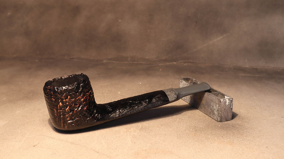 Thumbnail: Oval shak oval chamber dark rusticated gray morta accent