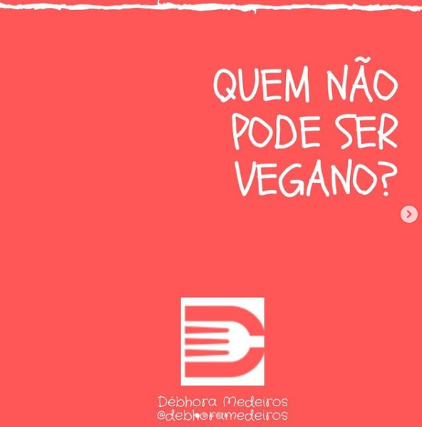 Quem não pode ser vegano???