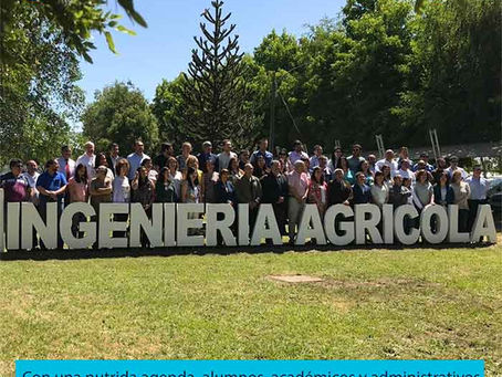 Alumnos, académicos y administrativos celebran aniversario Facultad de Ingeniería Agrícola UdeC
