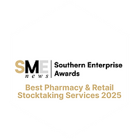 Nominee for Southern Enterprise Awards, Best Pharmacy & Retail Stocktaking Services 2025