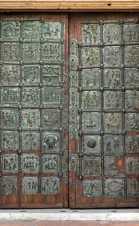 Basilica of San Zeno Bronze Doors