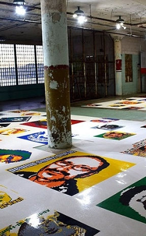 Trace (Alcatraz) by Ai Weiwei